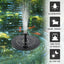 LED Solar Rotating Fountain