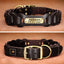 Genuine Leather Personalized  Dog Collar