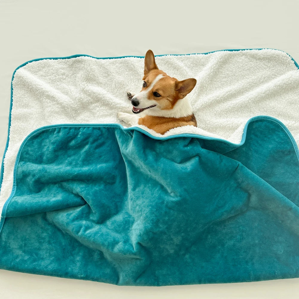 . CozyShield™ Reversible Dog Blankets