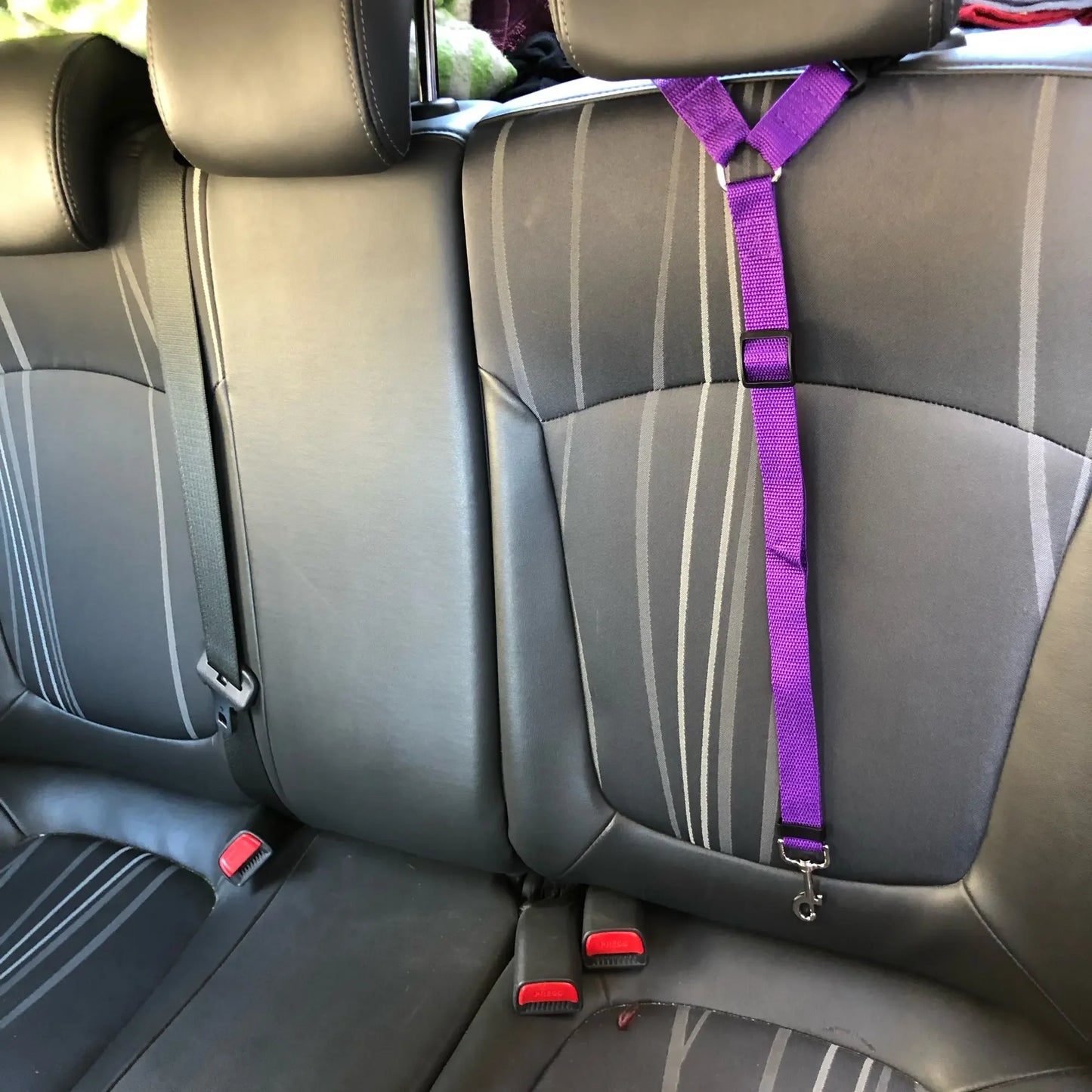 Solid Colour Two-in-one Pet Car Seat Belt