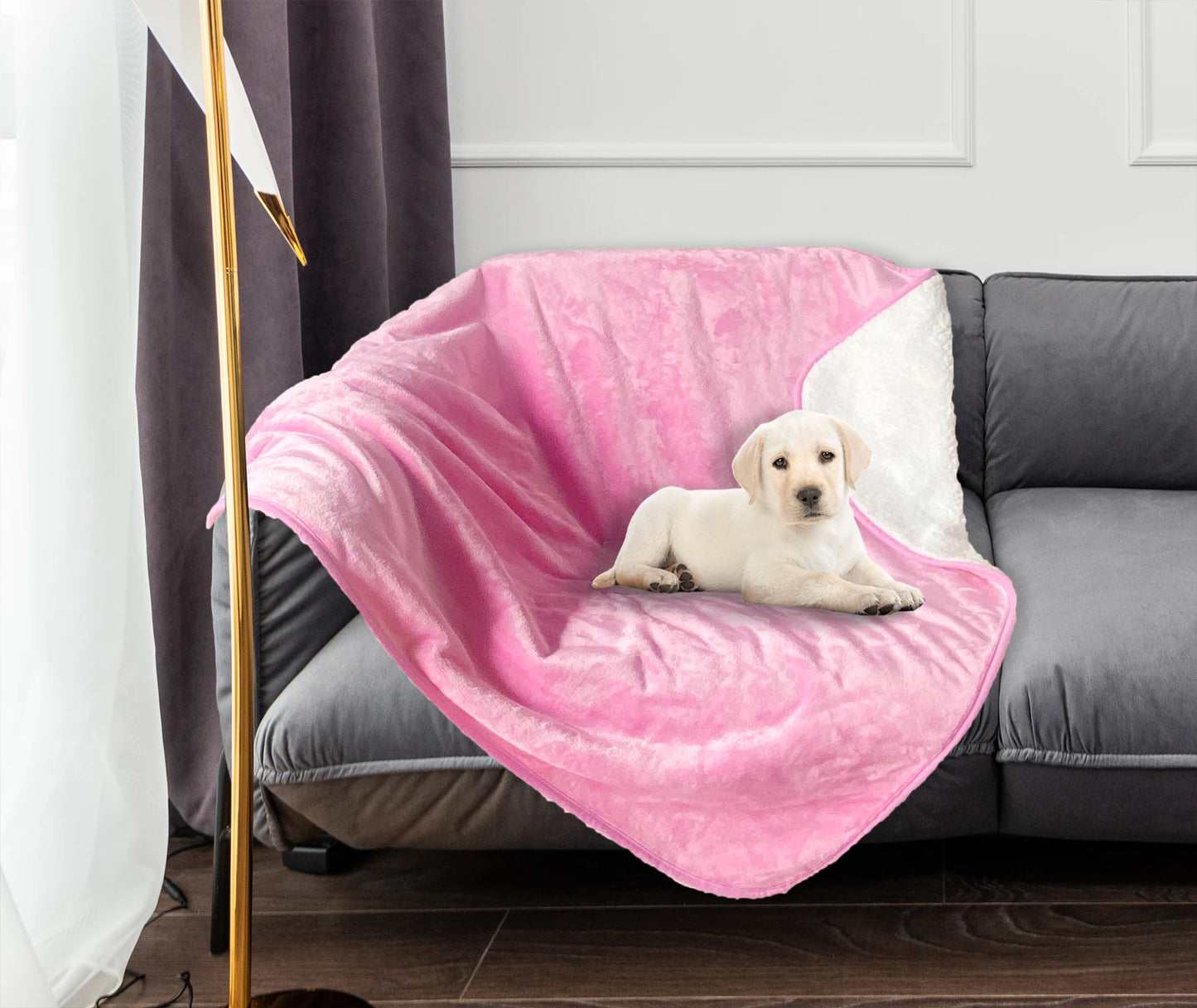 . CozyShield™ Reversible Dog Blankets