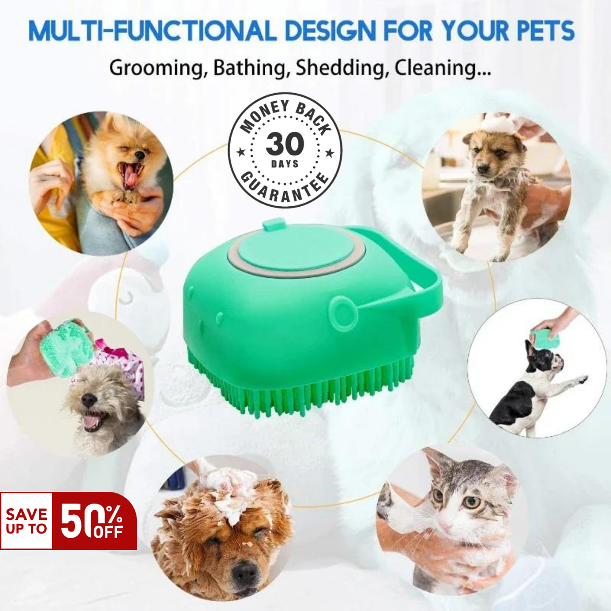 Purrfect Paws™ Spa Scrubber