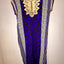 High Quality African Abaya Lady Party Dress Cotton